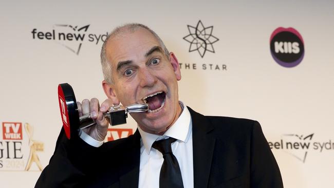 Rob Sitch, Utopia, ABC wins Logie for Best Lead Actor in a Comedy. Picture: Getty