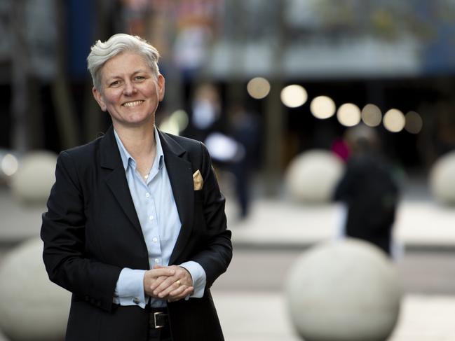 SYDNEY, AUSTRALIA,  NCA NewsWIRE, Monday, 10 July 2023.RBA Assistant Governor Luci Ellis poses for a photo outside the RBA in  Martin Place, Sydney. Ellis is leaving the RBA to take up a position at Westpac.Picture: NCA NewsWIRE, Monique Harmer