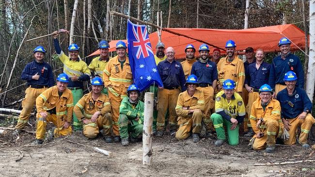 The second detachment of QFES and Queensland Parks and Wildlife personnel who went to Canada to fight the wildfires.