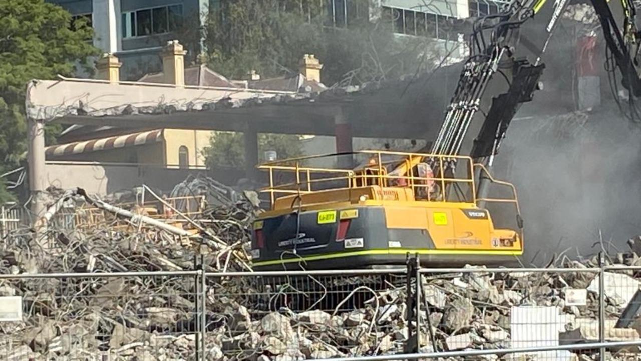 Riverbank Carpark is demolished in April 2021 to make way for the Parramatta Powerhouse Museum.