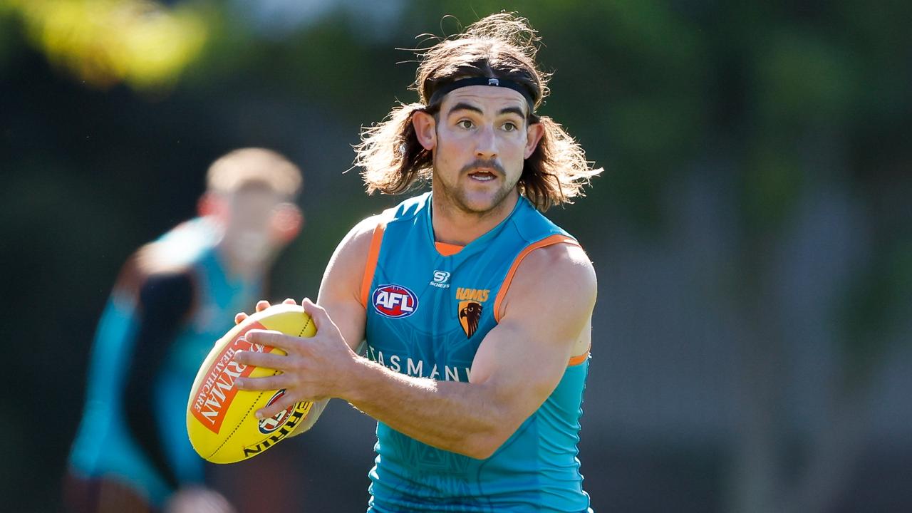 Jai Newcombe hasn’t worked out as a SuperCoach pick. Picture: Dylan Burns/AFL Photos via Getty Images