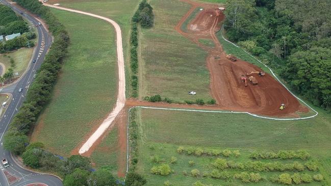 Works have well and truly begun on the $534 million Tweed Valley Hospital site at Cudgen.