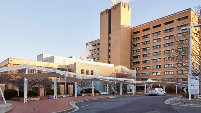 James William Shearer has been jailed for more than a decade after taking a gun from a police officer and firing four shots at Canberra hospital while under guard.