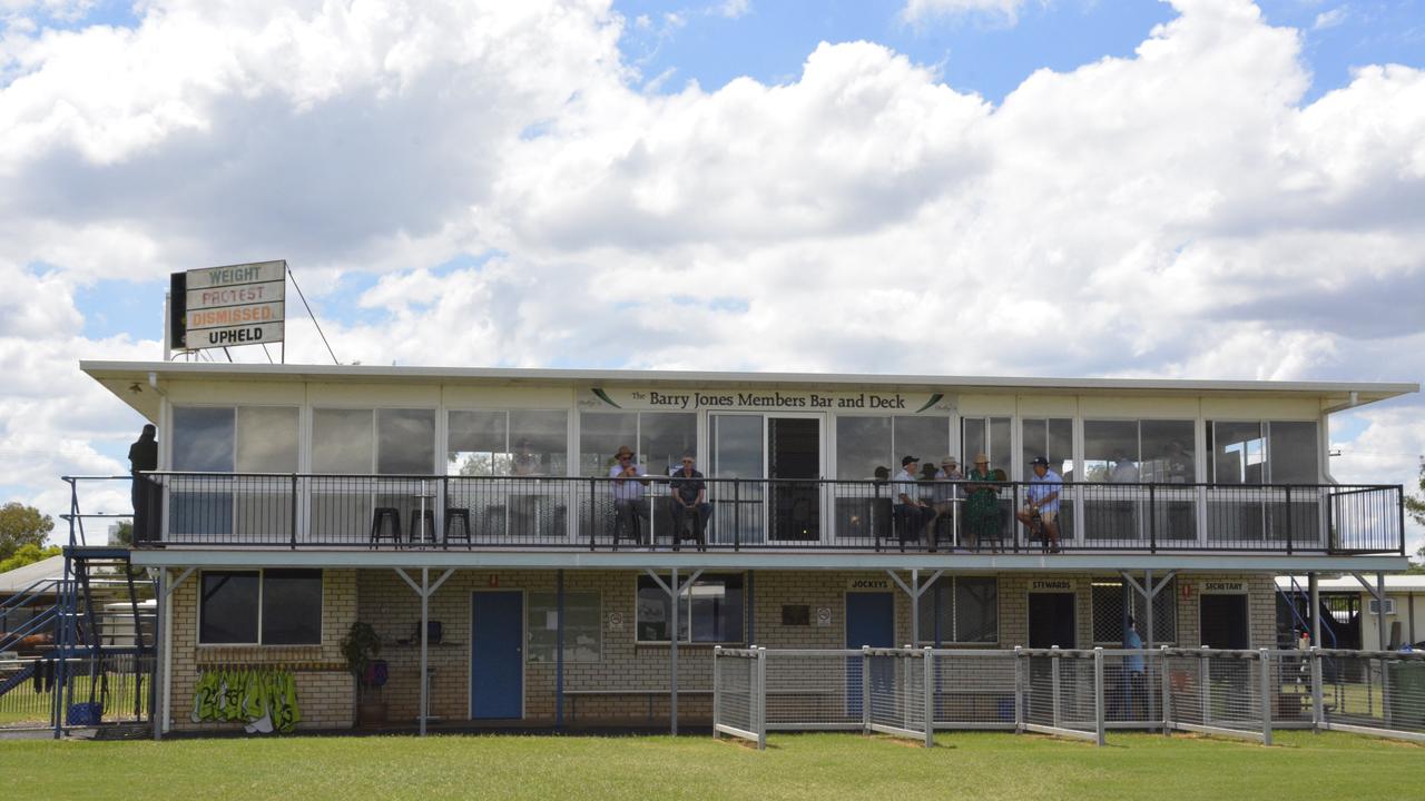 Dalby &amp; Nothern Downs Jockey Club's renovated member's room which includes a new viewing deck, covered ground-level area and upgraded placegetters stalls. Picture: Glen McCullough