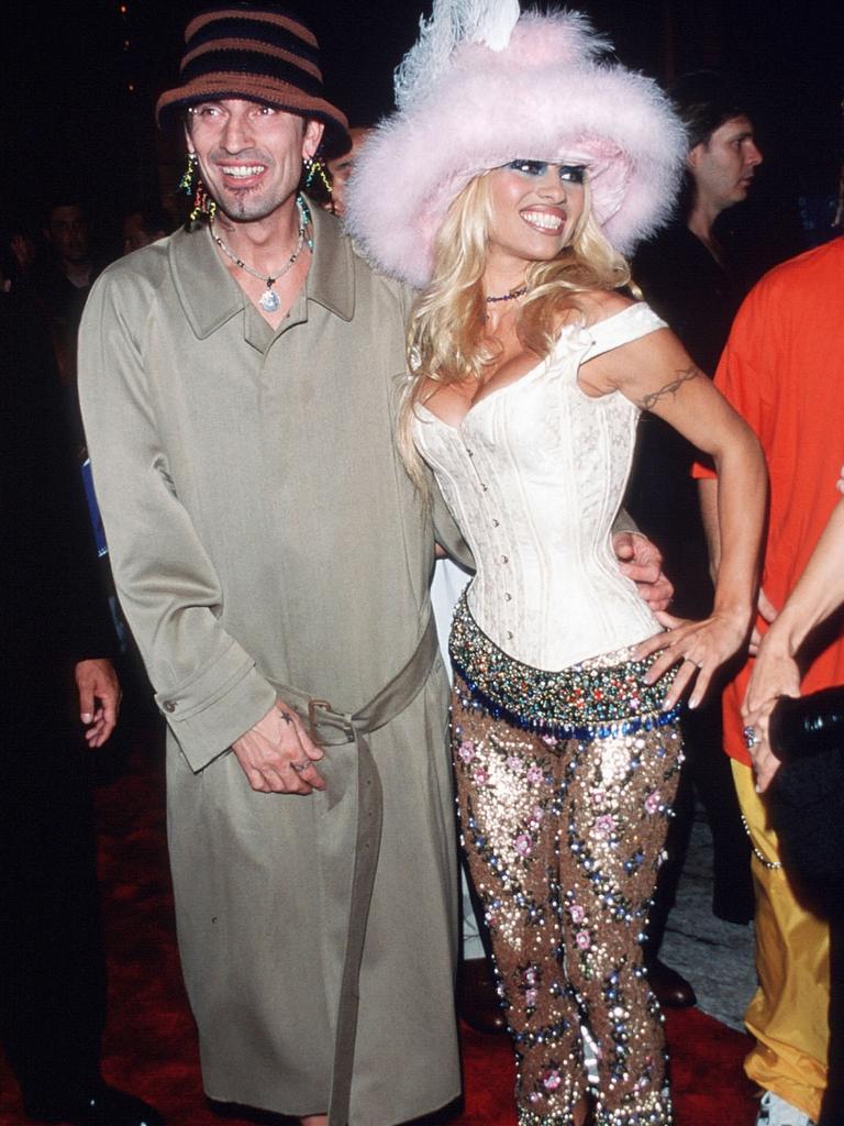 Anderson was previously married to Tommy Lee in the late ‘90s. Picture: Evan Agostini/Liaison