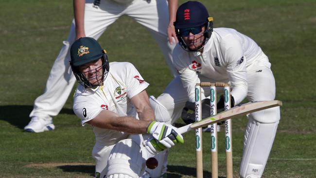 Tim Paine got among the runs at Canterbury.