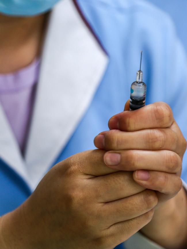 A COVID-19 vaccine could be ready by the end of 2020. Picture: AFP