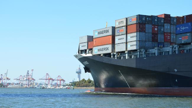 The Port of Melbourne’s Webb Dock.