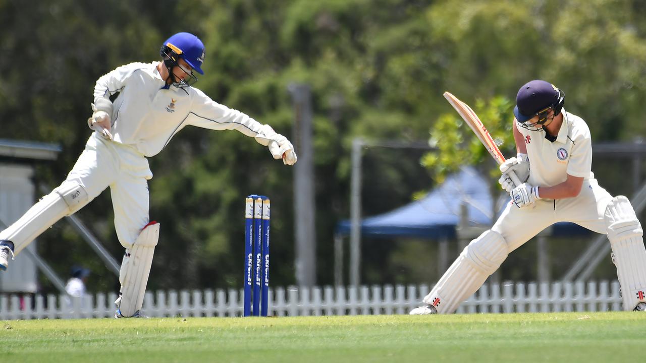 The balance of classy Churchie keeper Jayden Draper Picture, John Gass