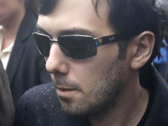 FILE - In this Dec. 17, 2015 file photo, Martin Shkreli leaves the courthouse after his arraignment in New York. Rep. Elijah Cummings, D-Md. says Shkreli, reviled for price hiking, has not made legal arrangements to appear before Congress next week, despite receiving a subpoena. Cummings said a lawyer for Shkreli indicated he has not sought permission from a New York judge to appear at a congressional hearing Tuesday on drug prices. (AP Photo/Seth Wenig, File)