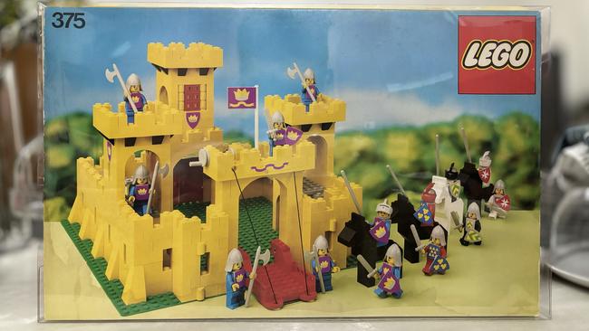 Brett Nimmo’s 1977 Yellow Castle set sold for $13,000 this year. Picture: That Vintage Stop, Marrickville