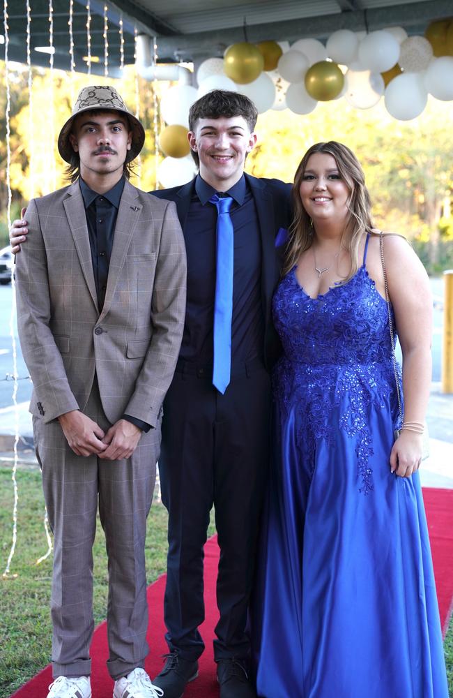 Students at the Coolum State High School formal 2023. Picture: contributed.