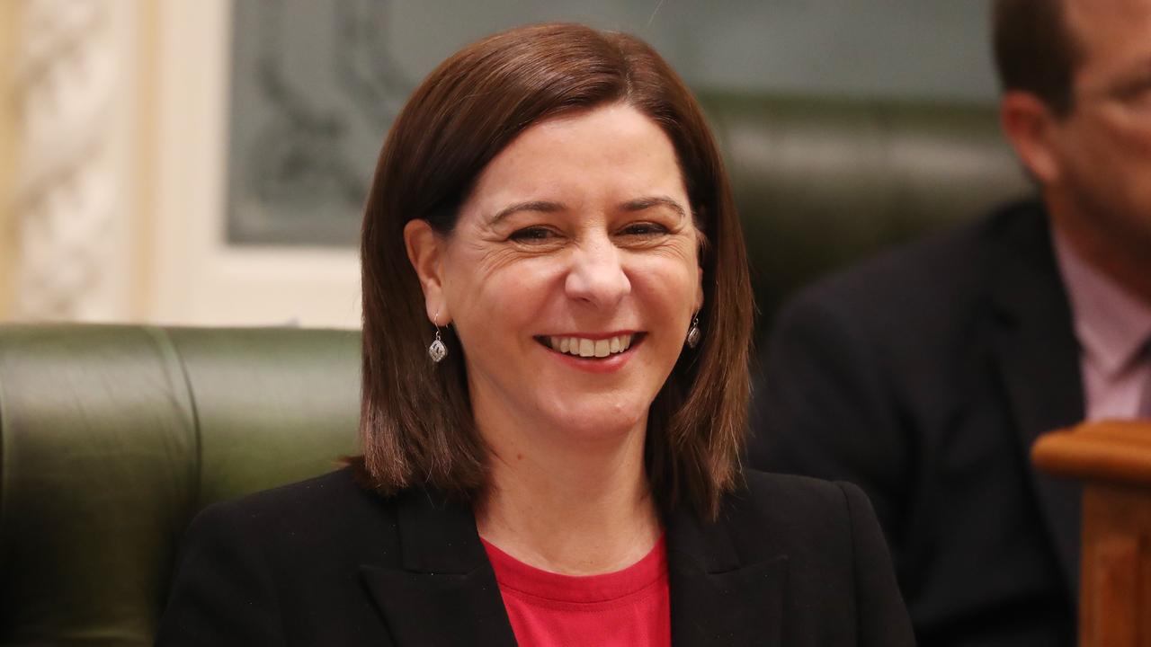 Deb Frecklington at parliament. Pic Annette Dew