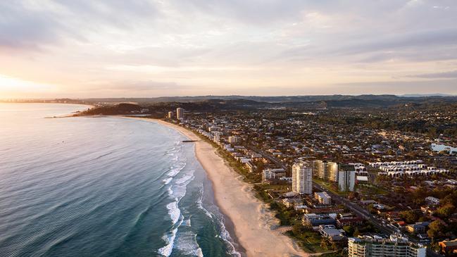 Palm Beach on the southern Gold Coast.