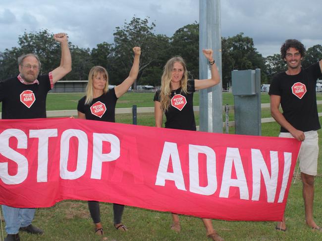 From left, John Ross, Liisa Rusanen, Ella and Daniel Skerrett