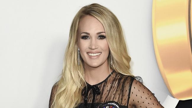 Earlier this week American country music singer Carrie Underwood opened up about the three miscarriages she has suffered recently and the effect they have had on her life. (Picture: Richard Shotwell/AP)