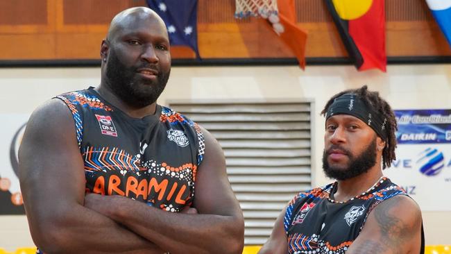 Nathan Jawai and Deba George.