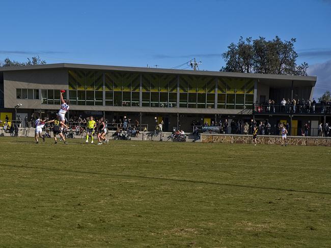 The new pavilion at RF Miles Reserve. Pic: Chris Thomas