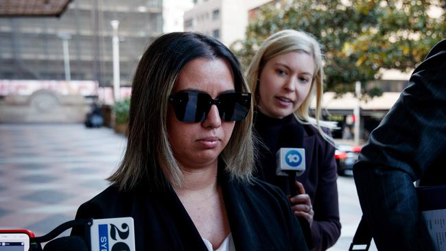 Raquel Borg pleaded guilty to concealing an indictable offence. Picture: NewsWire / Nikki Short