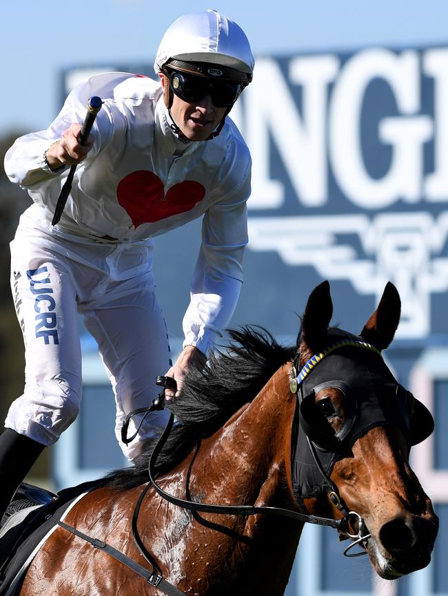 Deploy will be hoping to bring the noise at Rosehill Gardens tomorrow morning... Picture: AAP