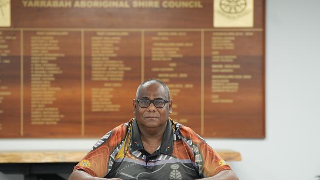 Yarrabah Mayor Ross Andrews. He says engaging young people who are disengaged is a universal problem. Picture: Nuno Avendano