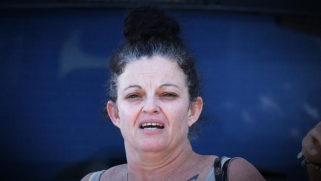 Maxine Janet Hunter leaving Maroochydore Magistrates Court on Monday. Picture: Patrick Woods