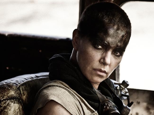 Charlize Theron in Mad Max: Fury Road. Picture: Jasin Boland/Warner Bros.