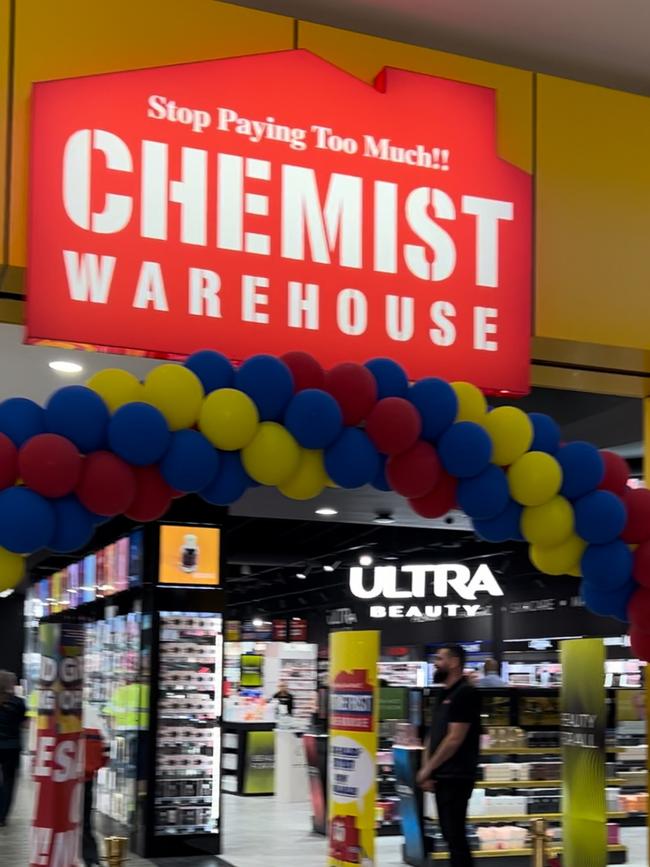 There’s no better place to snag affordable skincare and make-up than at Chemist Warehouse. Picture: news.com.au