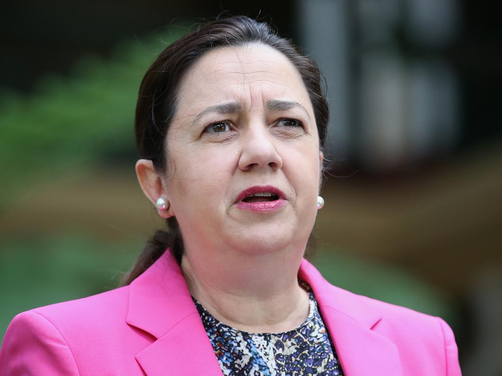 Queensland Premier Annastacia Palaszczuk announced lockdown would lift at midday on Thursday. Picture: Jono Searle/Getty Images