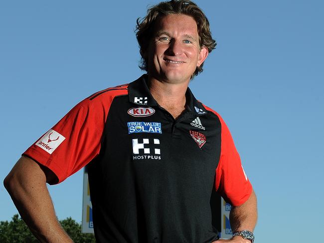 Don’t expect a James Hird return while Brasher is in charge at Essendon. Picture: Getty Images