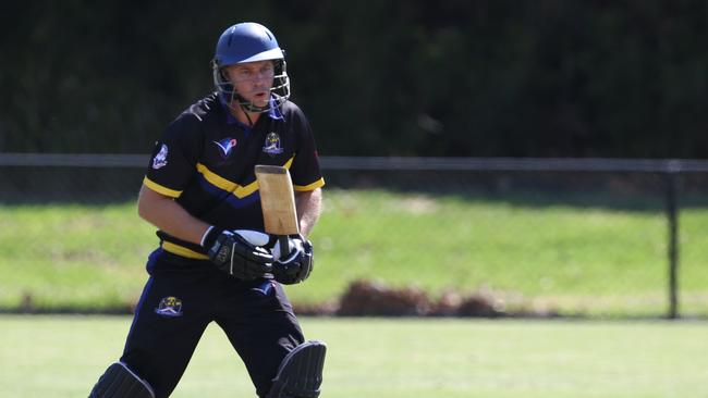 St Bernard's batsman Rory Collins. Picture: Stuart Milligan