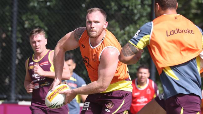 Matt Lodge has committed to the Broncos for two extra years. Picture: Annette Dew