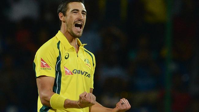 Mitchell Starc received 30 stitches for his wound.