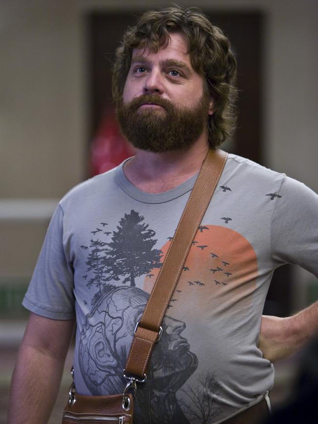 Zach Galifianakis in The Hangover in 2009.