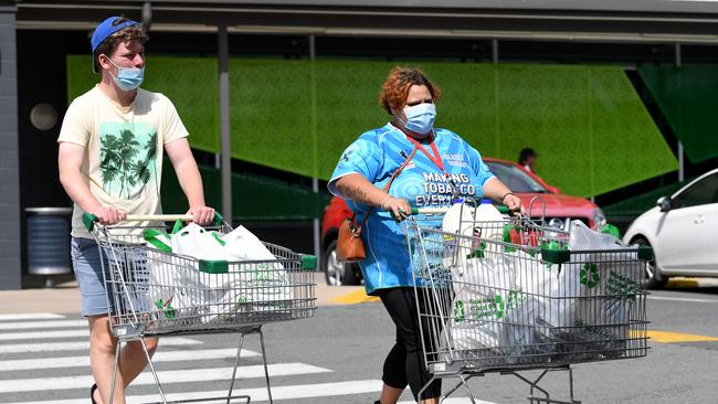 Artificial intelligence and big data are being unleashed across Australian businesses to combat predicted shortages of groceries and other products in the lead-up to Christmas Picture: NCA NewsWire / Dan Peled