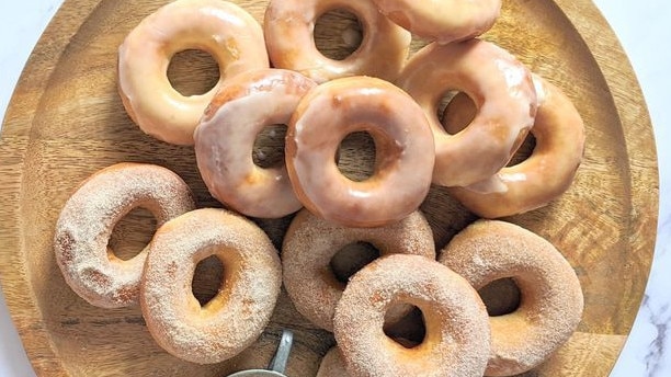 Doughnuts turn out amazing in the air fryer.