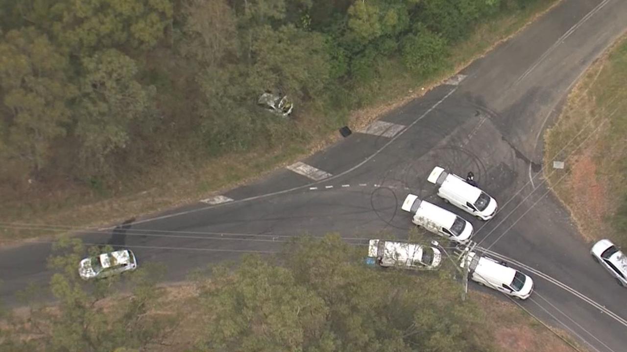 A police operation is underway in an outer suburb of Sydney. Picture: 7News