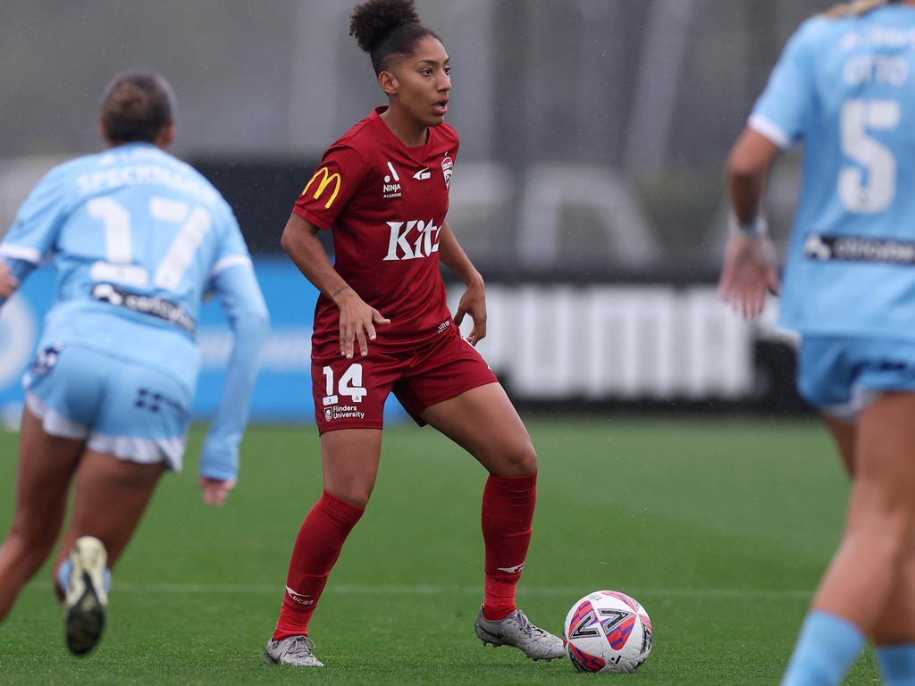 Lucia Leon has been a revelation for Adelaide United. Picture: Daniel Pockett/Getty Images