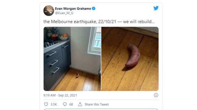 Funniest Melbourne earthquake memes and tweets 