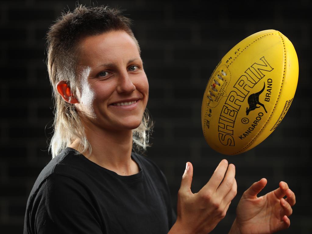 Paxman is loving her fifth season in the AFLW. Picture: Alex Coppel