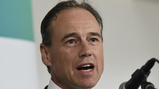 Health Minister Greg Hunt won’t be stepping in to help. Picture: Alan Barber