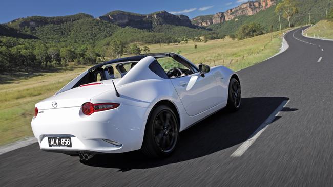 The 2017 Mazda MX-5 RF.