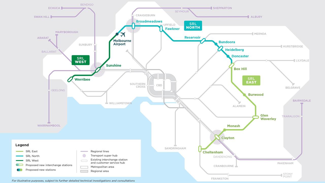 A map of the planned loop.