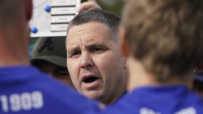 Wandin coach Nick Adam. Picture: Valeriu Campan