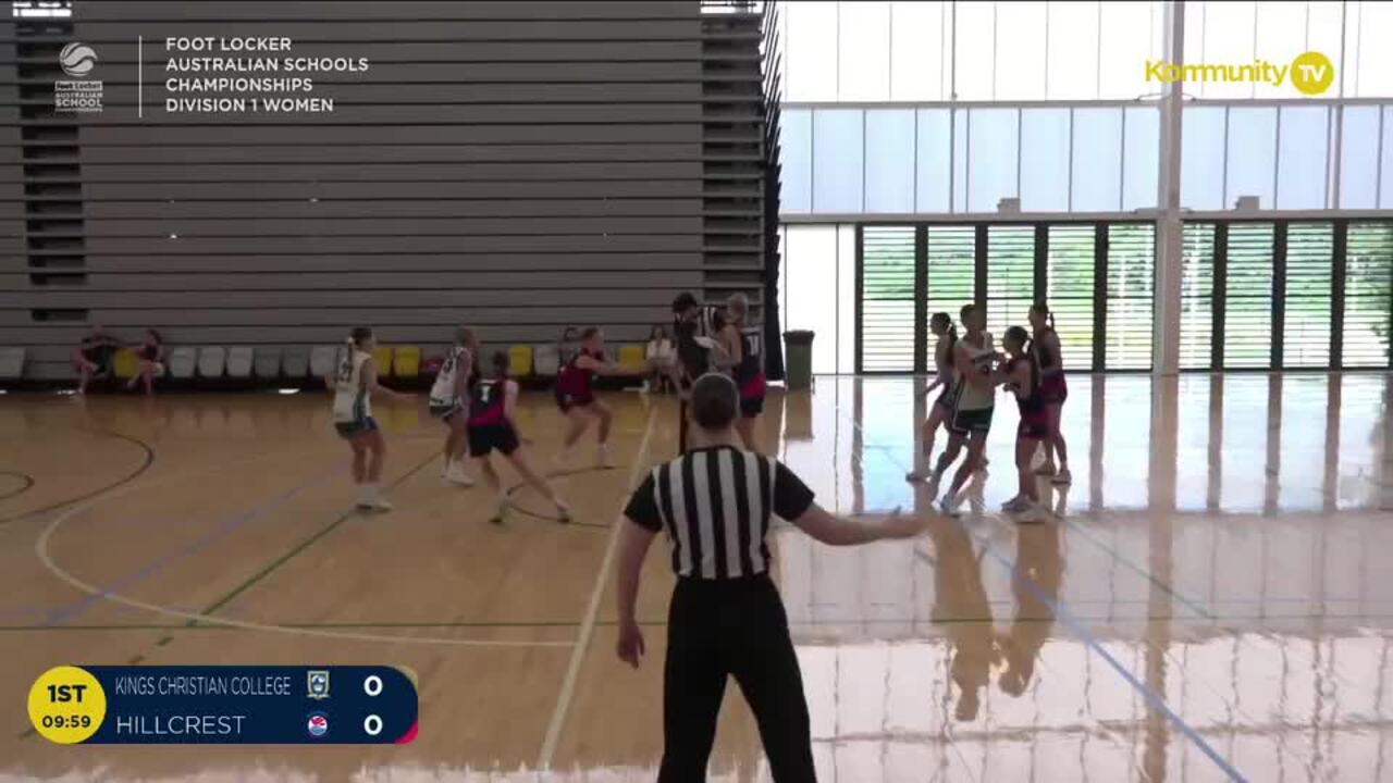 Replay: Kings Christian College v Hillcrest Christian College (U20 Women Div 1) - 2024 Basketball Australia Schools Championships Day 1