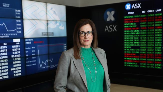 ASX CEO Helen Lofthouse at the ASX in Sydney. Picture: John Feder/The Australian.