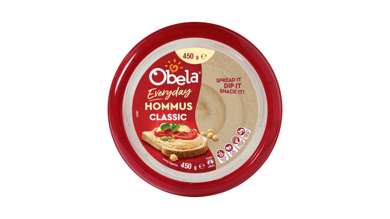 <h3><a href="https://www.woolworths.com.au/shop/productdetails/239449/obela-everday-smooth-classic-hommus" target="_blank" rel="noopener">Obela Smooth Classic Hommus</a></h3><p>$6.50</p><p><span>1050kJ / 250cal</span></p><p><span>18.1g fat</span></p><p><span>With a 72% chic pea base, this is one of the best quality hommus options you can find in supermarkets.&nbsp;</span></p><h2>Steer clear of</h2>