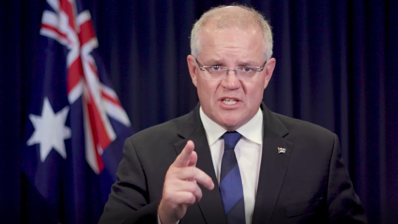 Scott Morrison has recorded a secret video targeted at people smugglers.