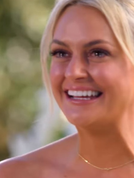 One bride even appears to cry on her wedding day, perhaps tears of joy? Picture: Channel 9