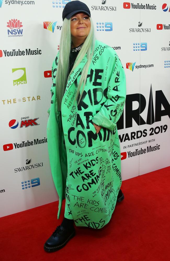 Tones pictured at the 2019 ARIAS. Picture: Don Arnold/WireImage